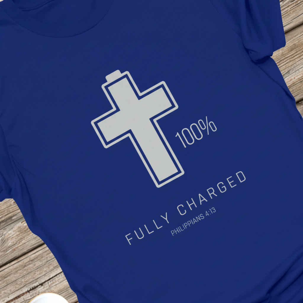Fully Charged in Christ T-Shirt_extreme_za