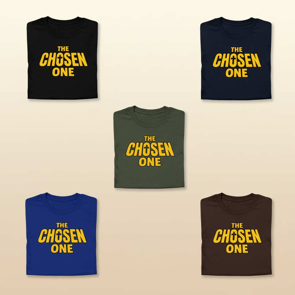 The Chosen One T-Shirt_6color_grid