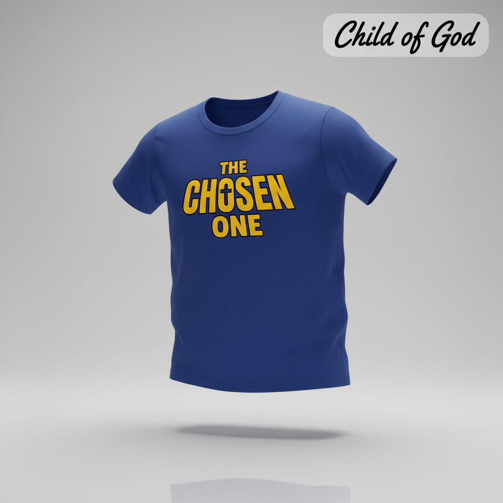 The Chosen One T-Shirt_3d_float