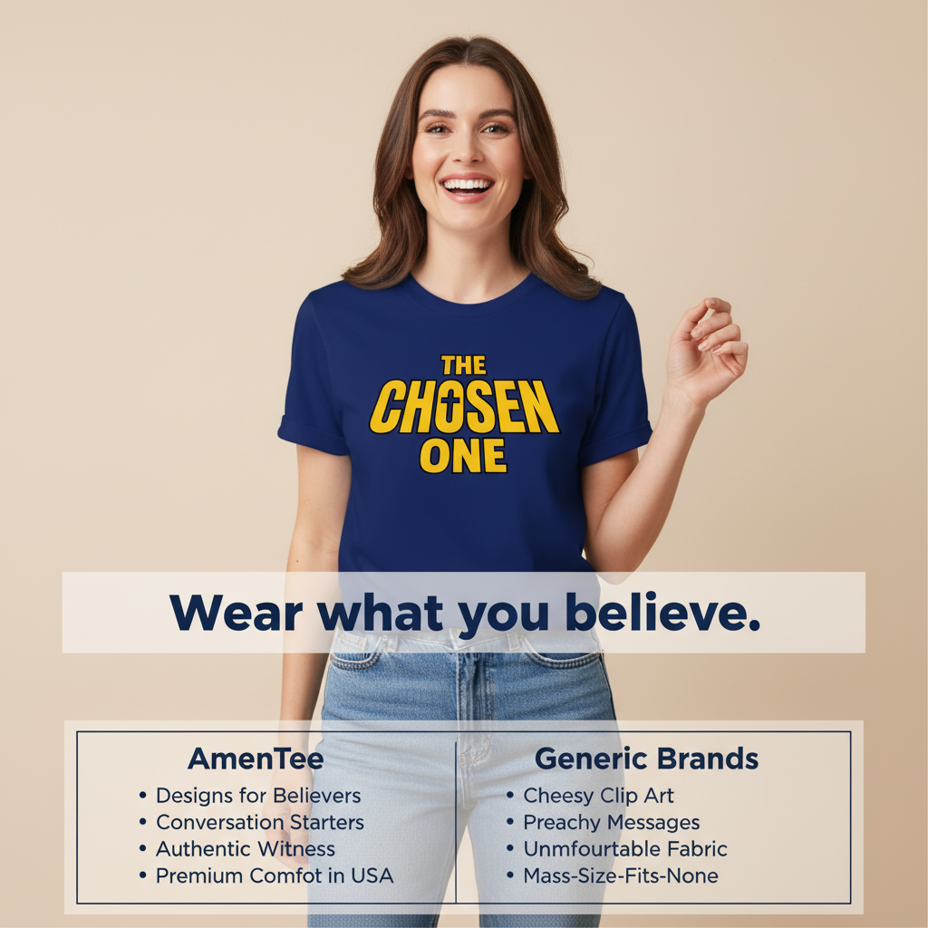 The Chosen One T-Shirt_product_table