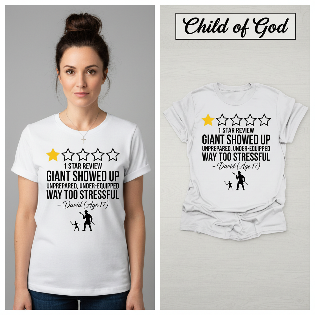 One Star Goliath Review T-Shirt_model_flat