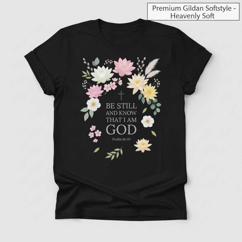 Be Still and Know T-Shirt_clean