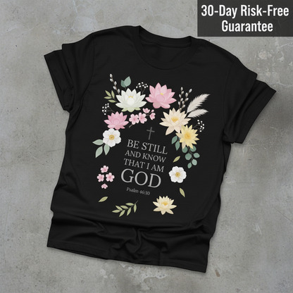 Be Still and Know T-Shirt_fold_tilt