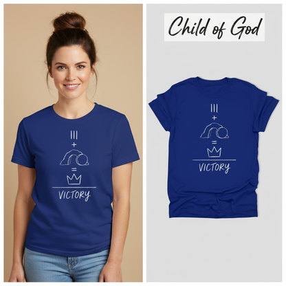 Resurrection Victory T-Shirt_model_flat