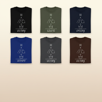 Resurrection Victory T-Shirt_6color_grid
