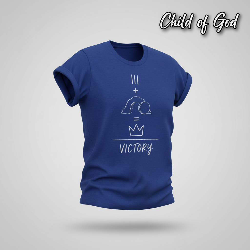 Resurrection Victory T-Shirt_3d_float