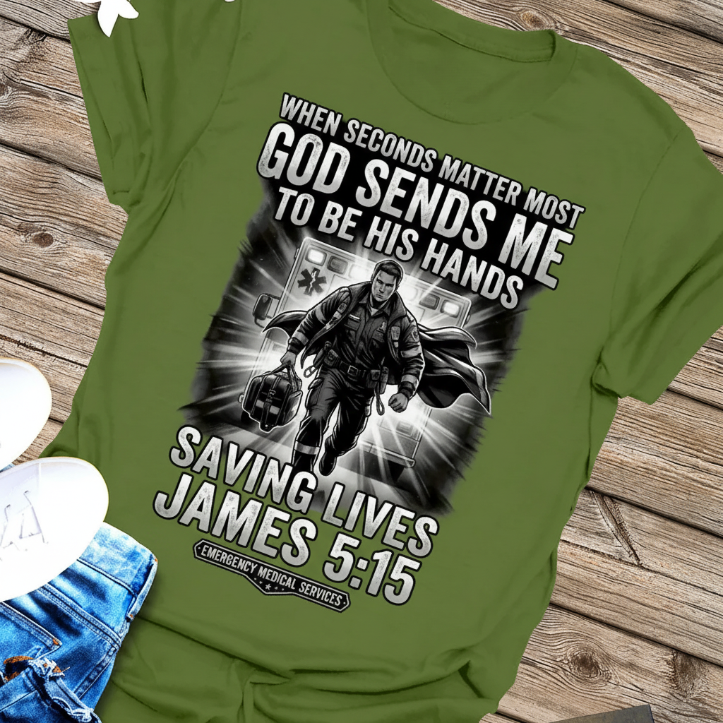 God Sends Me to Be His Hands T-Shirt_extreme_za