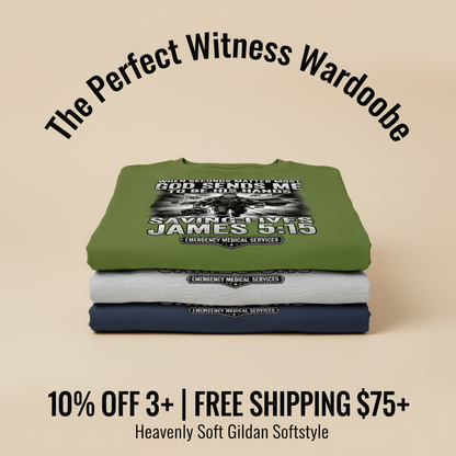 God Sends Me to Be His Hands T-Shirt_stacked_promotion