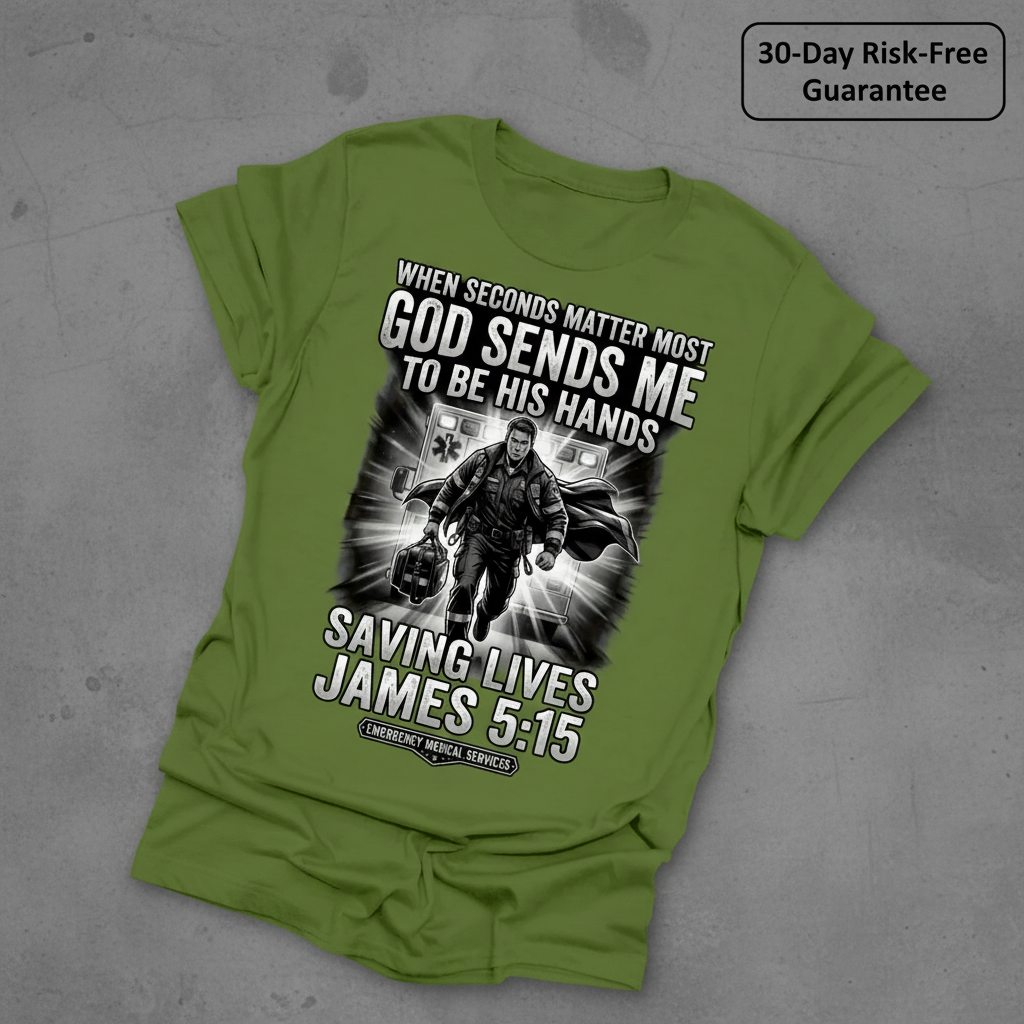 God Sends Me to Be His Hands T-Shirt_fold_tilt