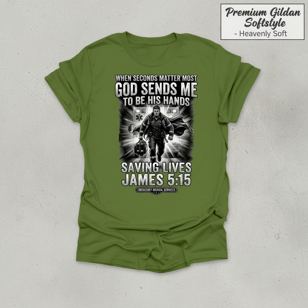 God Sends Me to Be His Hands T-Shirt_clean