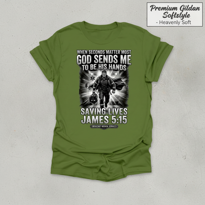 God Sends Me to Be His Hands T-Shirt_clean