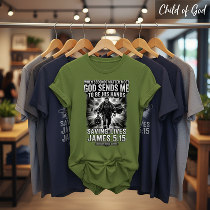 God Sends Me to Be His Hands T-Shirt_boutique_rack