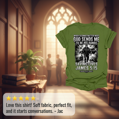 God Sends Me to Be His Hands T-Shirt_review_5star