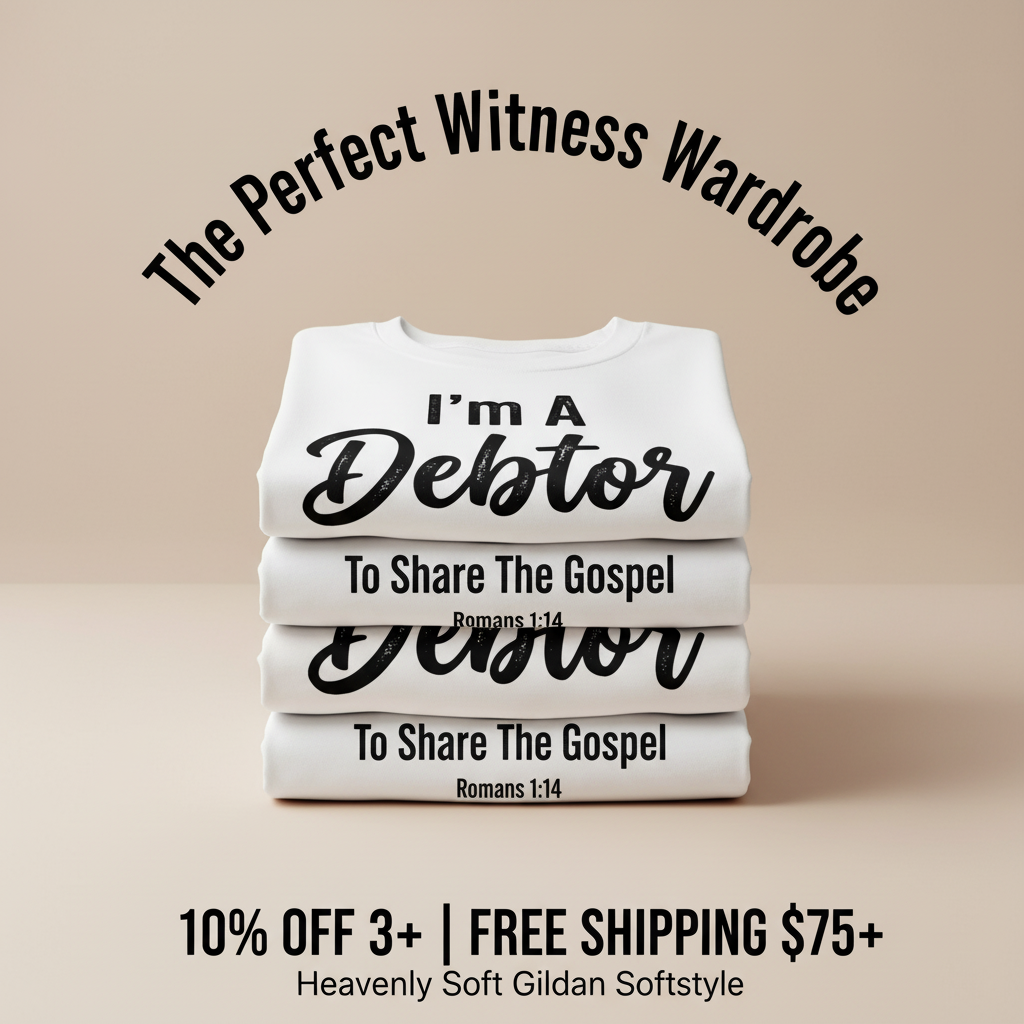 Gospel Debtor T-Shirt_stacked_promotion