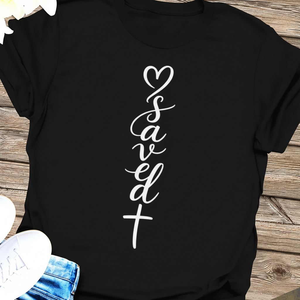 Saved by the cross T-Shirt_extreme_za