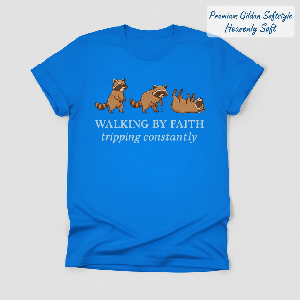 Walking By Faith T-Shirt_clean