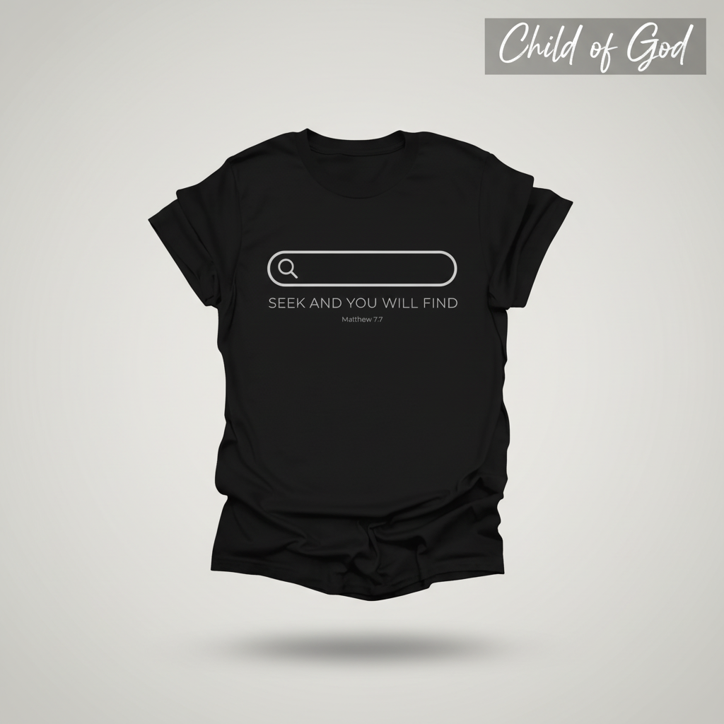 Seek and You Will Find T-Shirt_3d_float