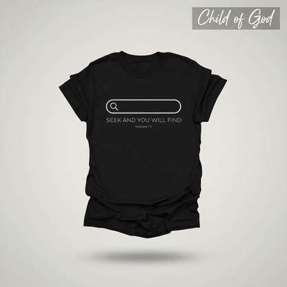 Seek and You Will Find T-Shirt_3d_float
