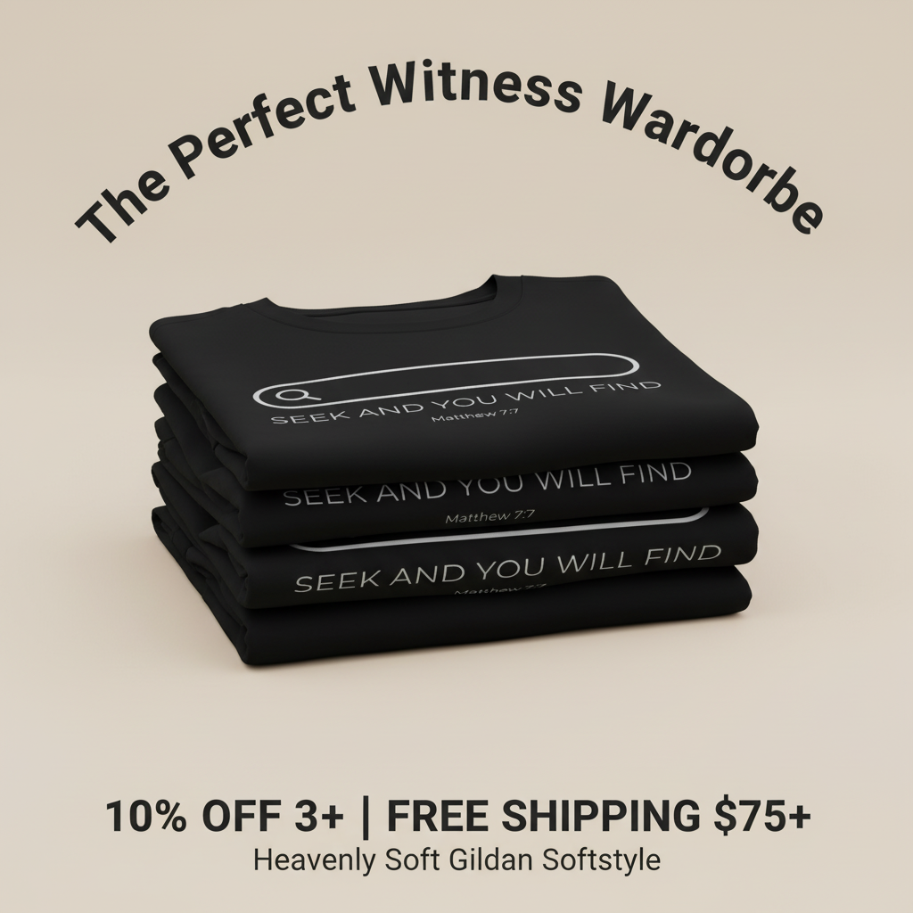 Seek and You Will Find T-Shirt_stacked_promotion