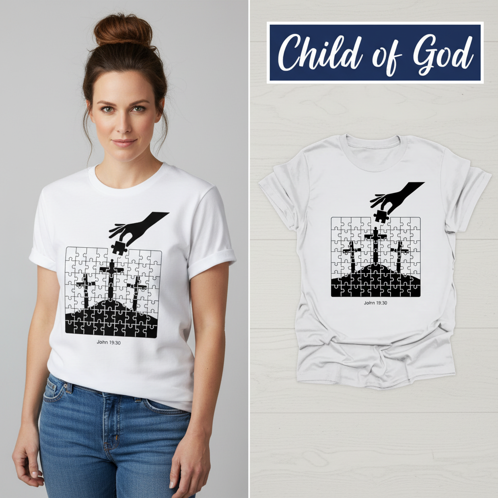 It's Finished T-Shirt_model_flat