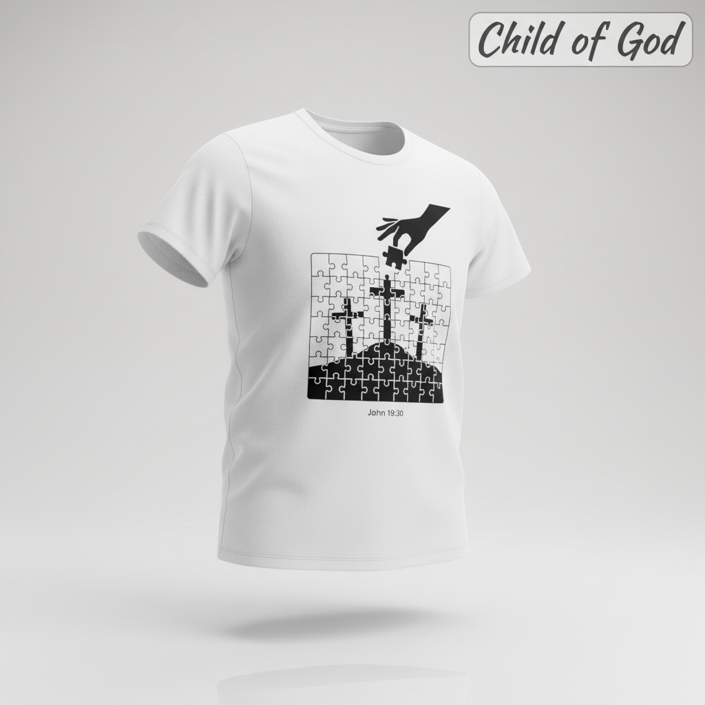 It's Finished T-Shirt_3d_float