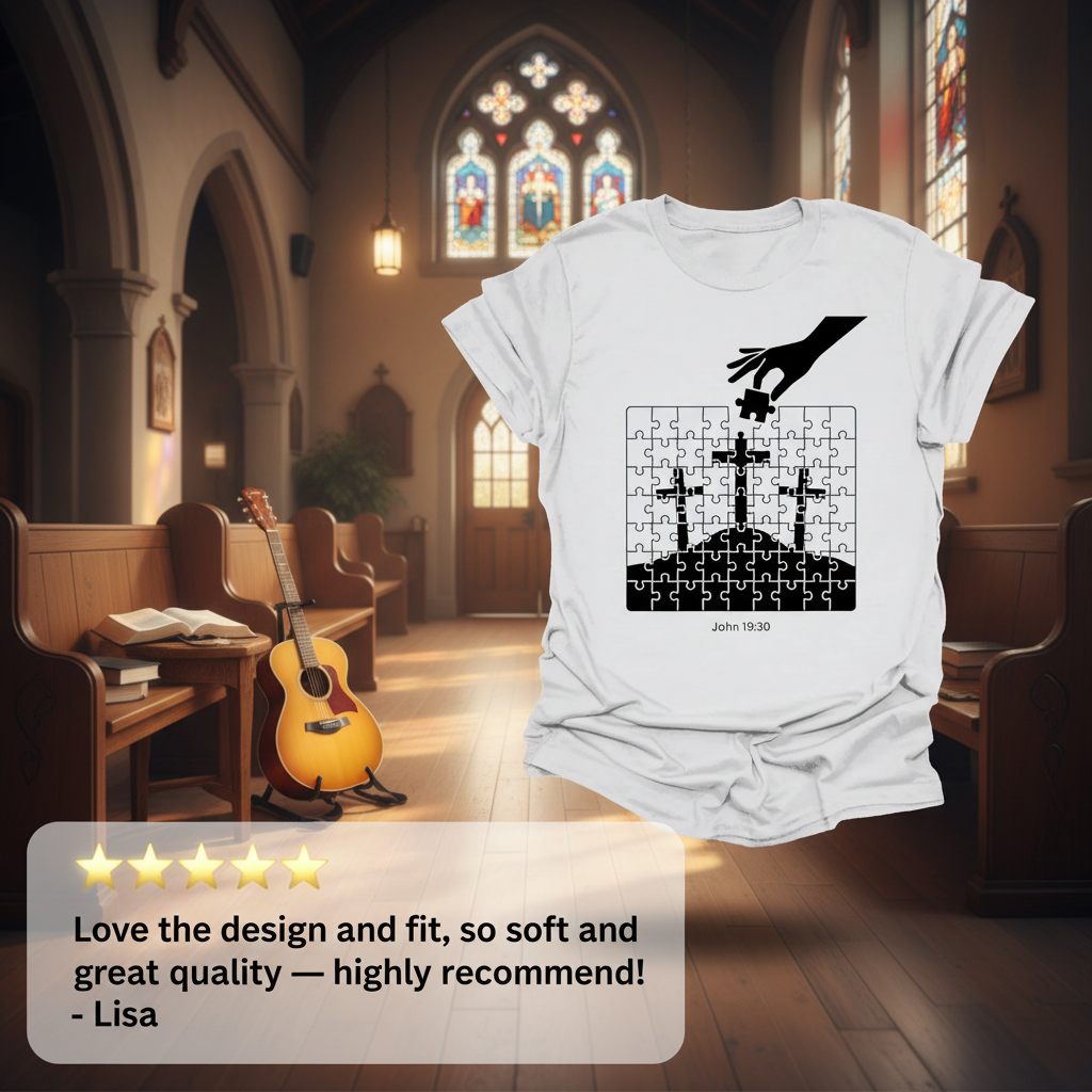 It's Finished T-Shirt_review_5star