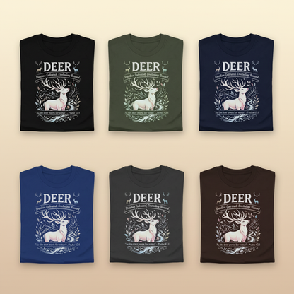 Psalm 42 Deer T-Shirt_6color_grid