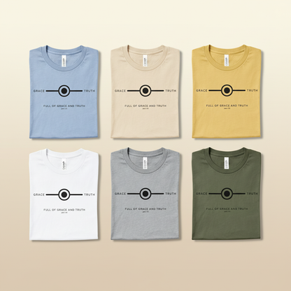 Grace and Truth Balance T-Shirt_6color_grid