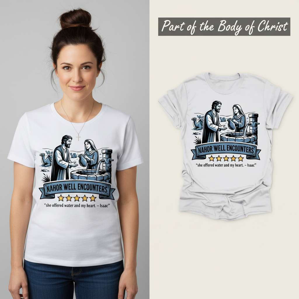 Nahor Well Encounters T-Shirt_model_flat