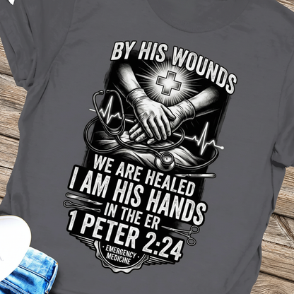 By His Wounds ER T-Shirt_extreme_za