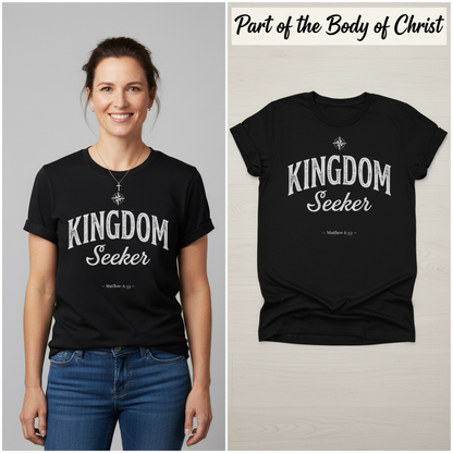 Kingdom Seeker T-Shirt_model_flat