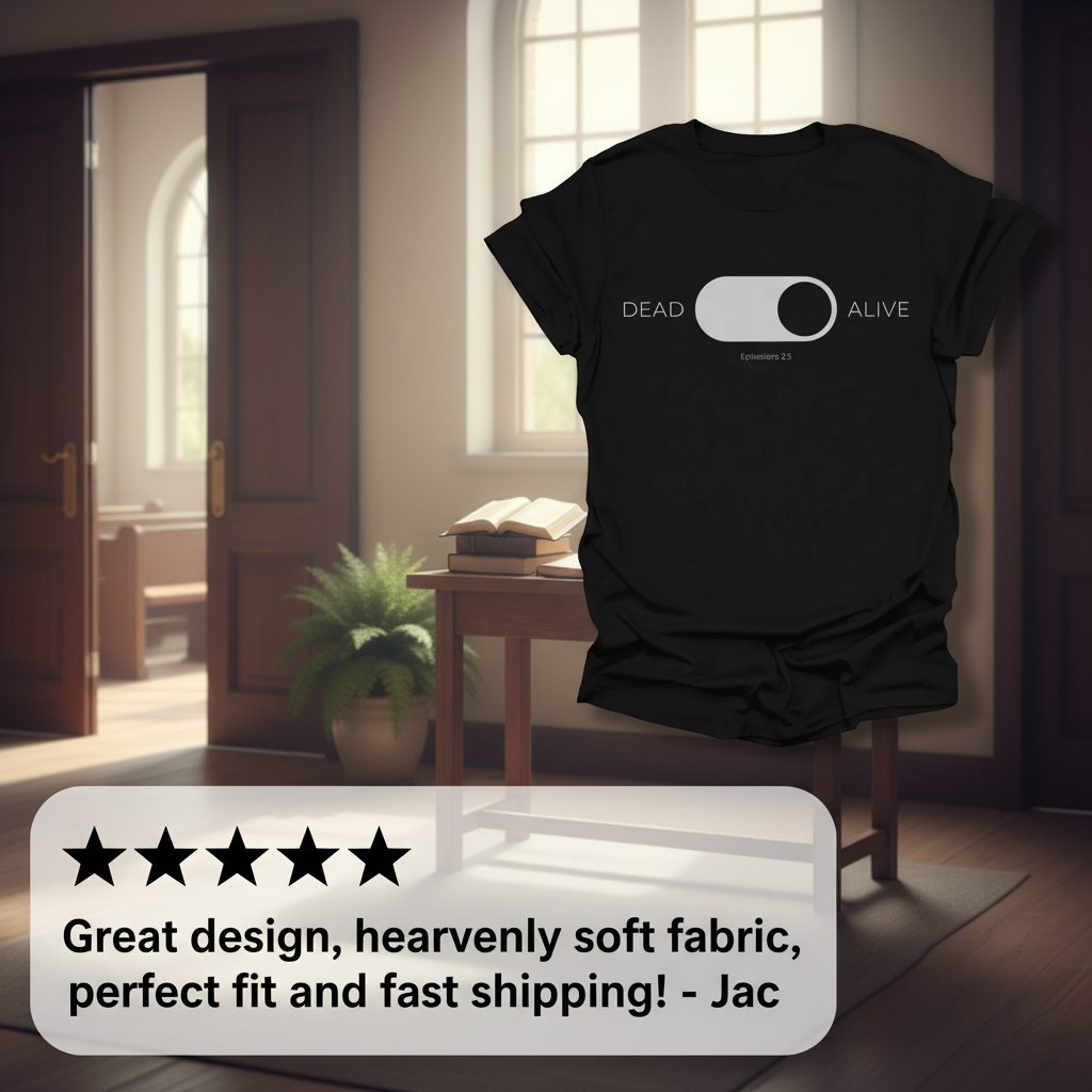 Dead to Alive Switch T-Shirt_review_5star