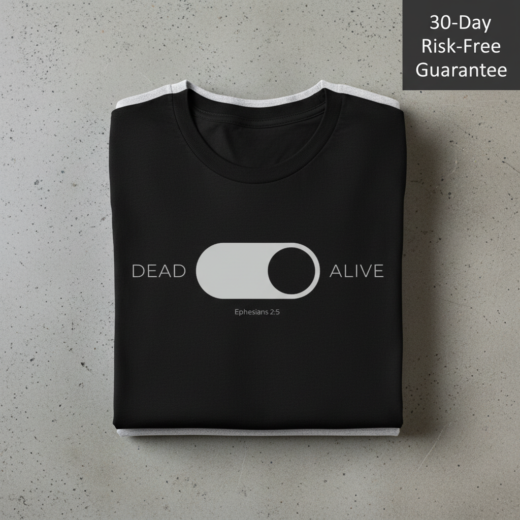 Dead to Alive Switch T-Shirt_stacked_flatlay