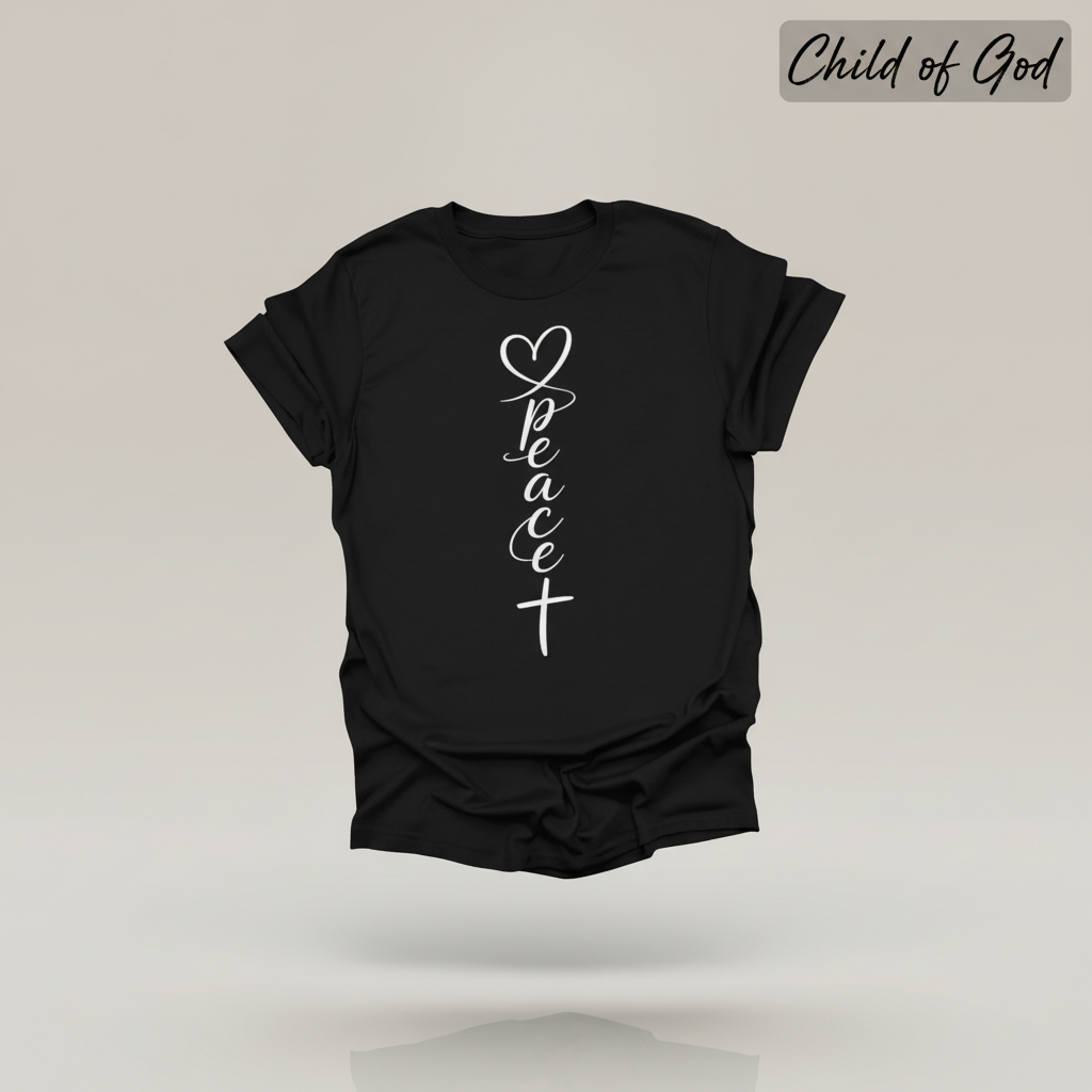 Peace T-Shirt_3d_float