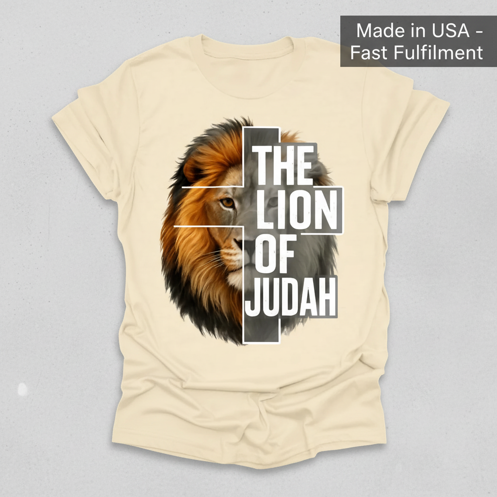 The Lion of Judah T-Shirt_clean