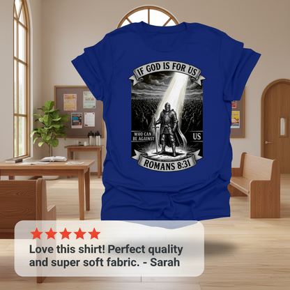 If God Is For Us Warrior T-Shirt_review_5star