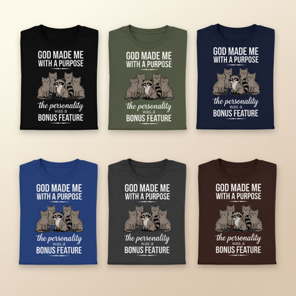 Purpose and Personality T-Shirt_6color_grid