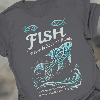FISH - Forever in Savior’s Hands T-Shirt_extreme_za