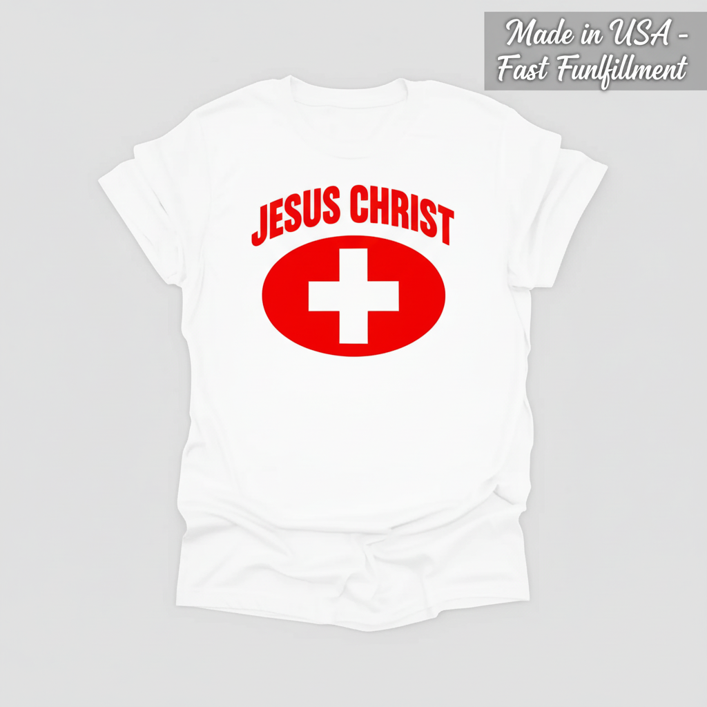 Jesus Christ Heals T-Shirt_clean