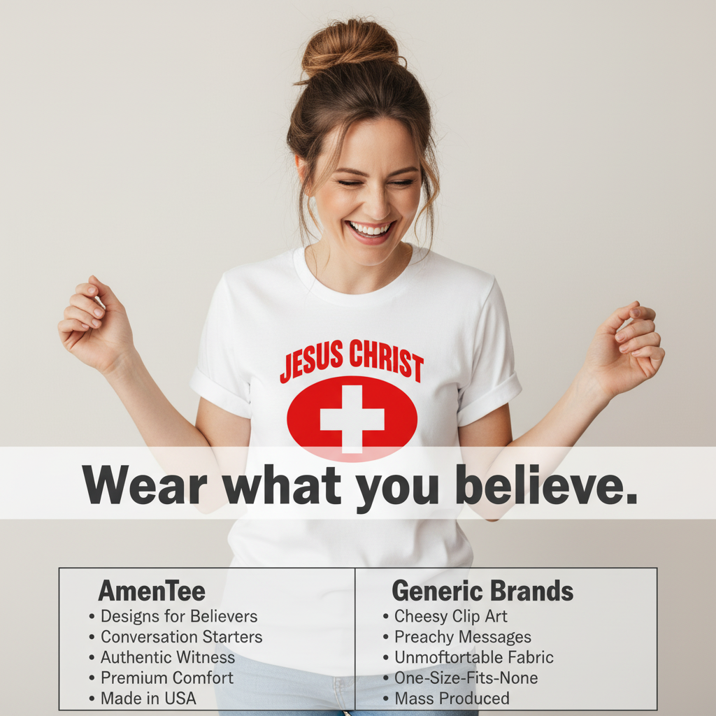 Jesus Christ Heals T-Shirt_product_table