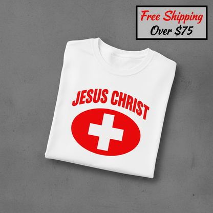 Jesus Christ Heals T-Shirt_fold_tilt