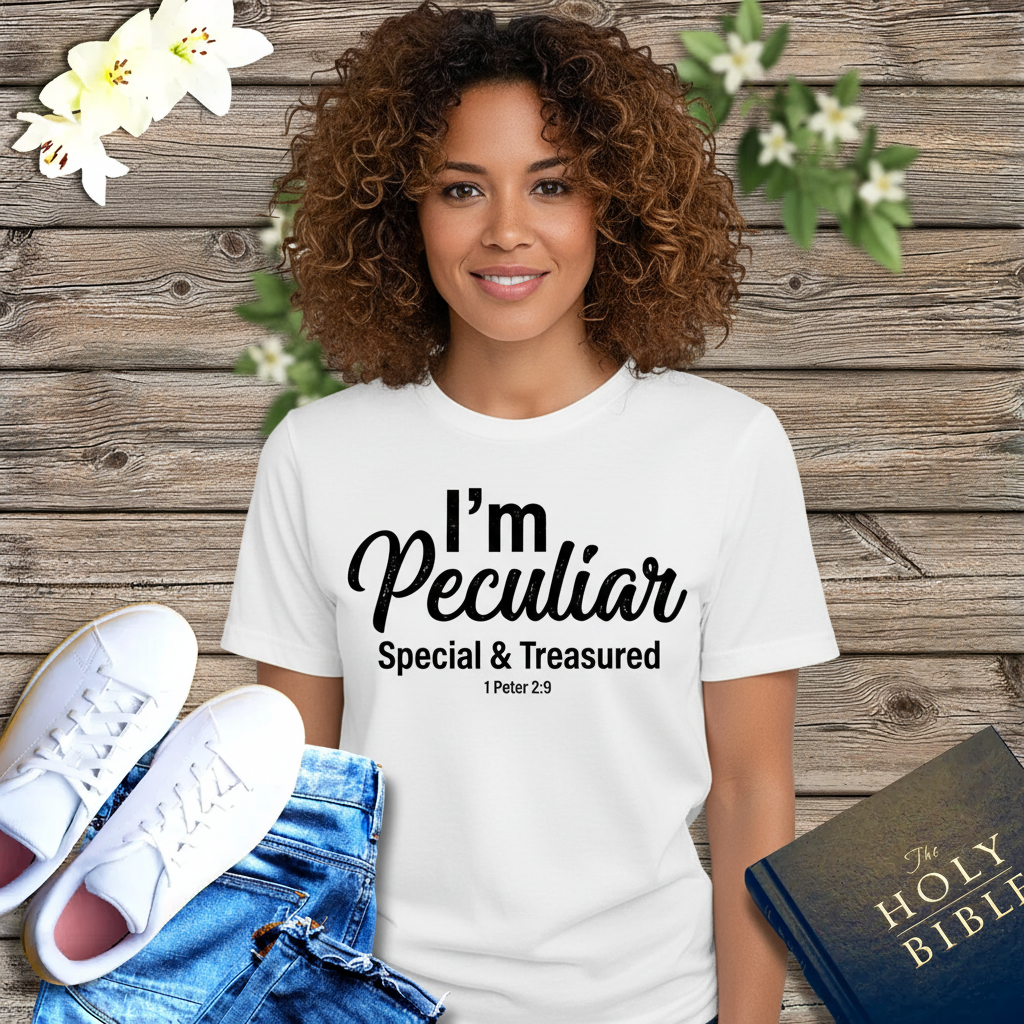 I'm Peculiar T-Shirt_triple_model