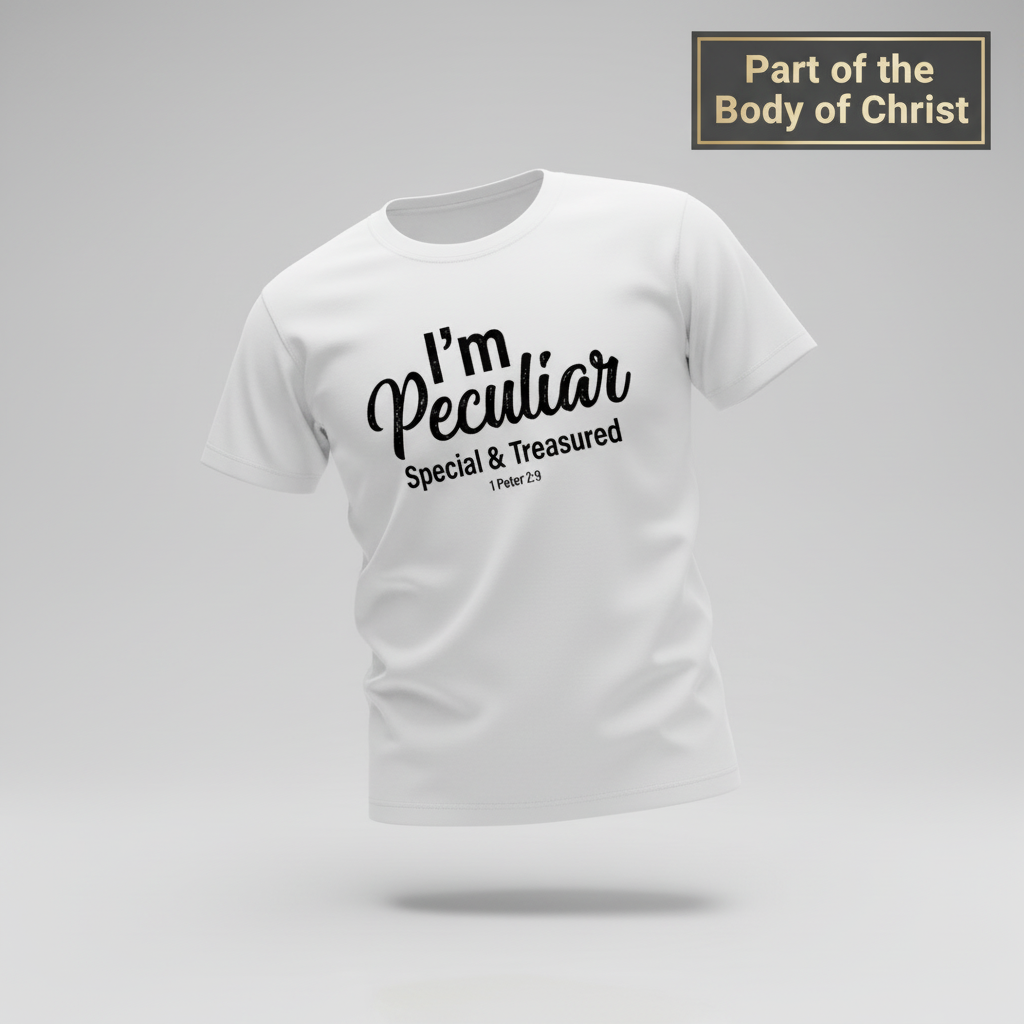 I'm Peculiar T-Shirt_3d_float