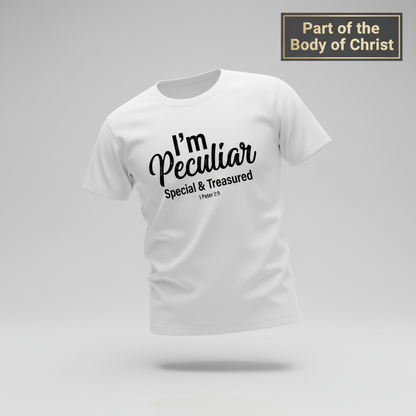 I'm Peculiar T-Shirt_3d_float