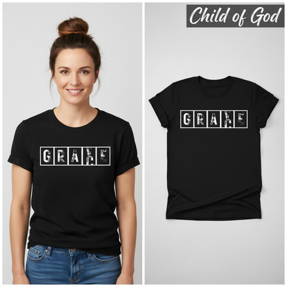 Grace Cross Blocks T-Shirt_model_flat