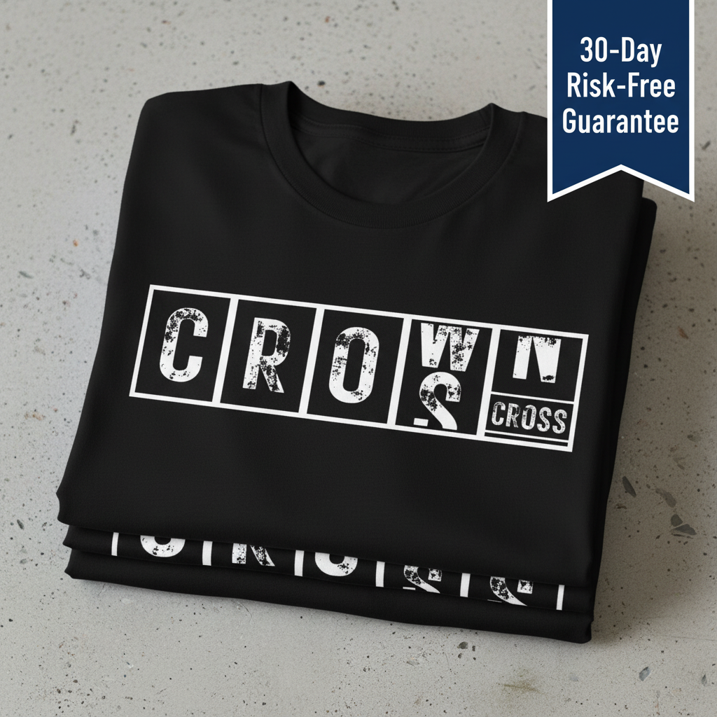 Cross & Crowns T-Shirt_stacked_flatlay