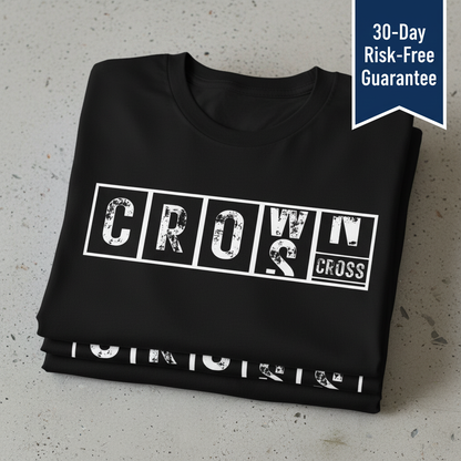 Cross & Crowns T-Shirt_stacked_flatlay