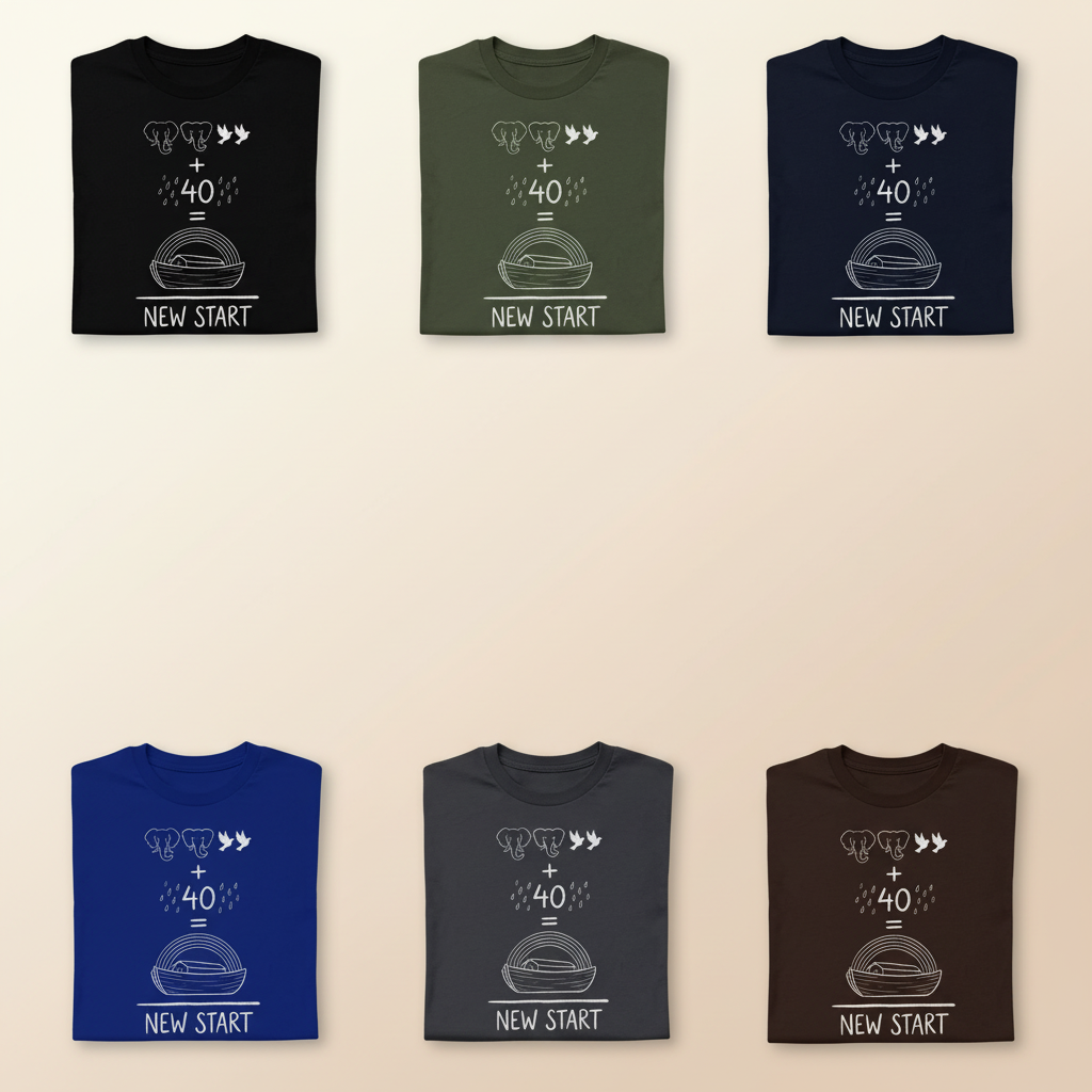 New Start Equation T-Shirt_6color_grid