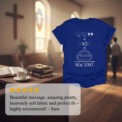 New Start Equation T-Shirt_review_5star
