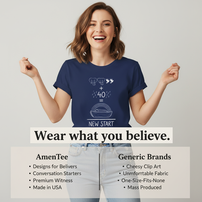 New Start Equation T-Shirt_product_table